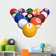 Billiard Balls Wall Decal