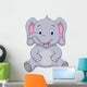 Cute Baby Elephant Wall Decal
