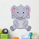Cute Baby Elephant Wall Decal