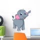Cute Elephant Wall Mural