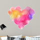 Colorful Rose Petals Heart