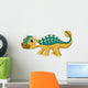 Cute ankylosaurus cartoon Wall Decal