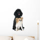 Puppy Poodle and Chihuahua Wall Decal