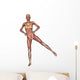 Female Anatomy Figure Wall Decal