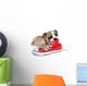 Cute Puppy with Red
