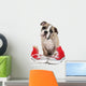 Cute Puppy with Red