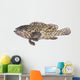 Fresh Grouper Fish White Wall Decal