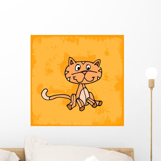 Cartoon Cat Illustration