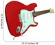electric guitar Wall Decal