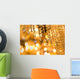 Vintage crystal lamp details Wall Mural