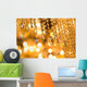 Vintage crystal lamp details Wall Mural
