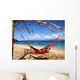 Hamac Sur La Plage Wall Decal