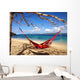 Hamac Sur La Plage Wall Decal