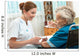 Female Nurse Giving Senior Wall Decal