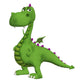 Grumpy Cartoon Dragon Wall Decal