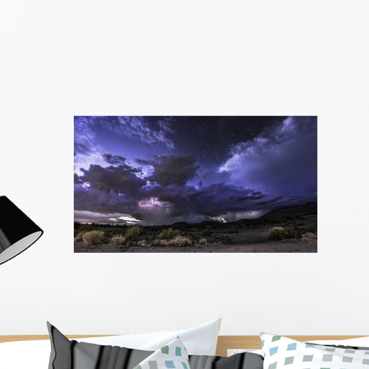 Monsoon Thunderstorm Mesa Arizona Wall Decal