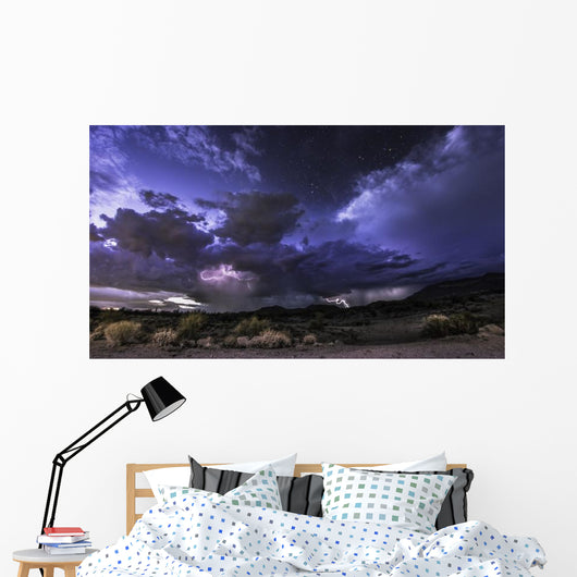 Monsoon Thunderstorm Mesa Arizona Wall Decal