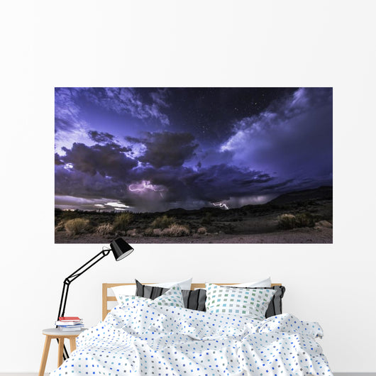 Monsoon Thunderstorm Mesa Arizona Wall Decal
