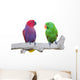 Two Cockatoo Birds Wall Decal