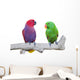 Two Cockatoo Birds Wall Decal