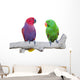Two Cockatoo Birds Wall Decal