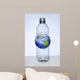 Plastic Water Bottle With Earth Inside Wall Mural