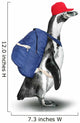 Funny Penguin with Backpack
