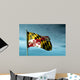 Maryland (USA) flag waving on the wind Wall Mural