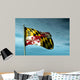 Maryland (USA) flag waving on the wind Wall Mural