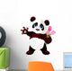 Happy Panda Wall Decal