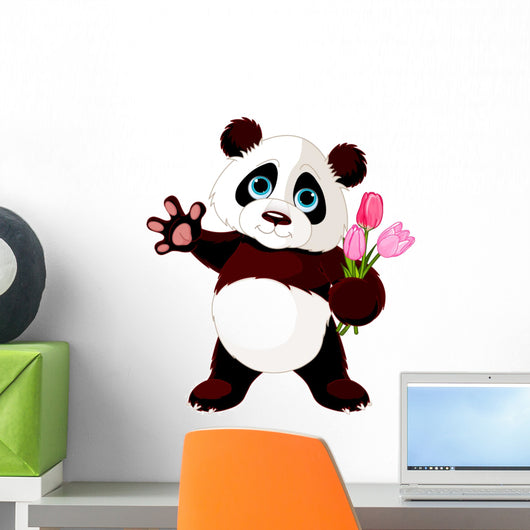 Happy Panda Wall Decal