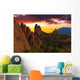 Sunset Image Garden Gods Wall Decal