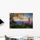 Taipei Taiwan Evening Skyline Wall Decal