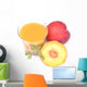 Peach Wall Decal