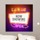 Retro Showtime Sign Vector