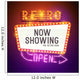 Retro Showtime Sign Vector