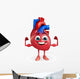 Heart Character with Bodybuilding