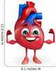Heart Character with Bodybuilding