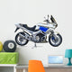 Motorcycle isolated on white Wall Decal