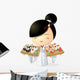 sushi girl Wall Mural