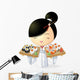 sushi girl Wall Mural