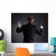 Man Conducting Orchestra Wall Decal
