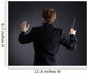 Man Conducting Orchestra Wall Decal