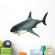 Great White Shark Upper Wall Decal