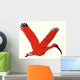 Scarlet Ibis Wall Decal