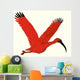 Scarlet Ibis Wall Decal