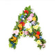 Floral Arrangement Letter Wall Decal