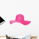 Summer beach hat Wall Decal