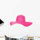 Summer beach hat Wall Decal