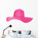 Summer beach hat Wall Decal